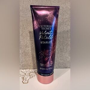 Victoria's Secret Velvet Petals Starlit Lotion - Purple and Pink